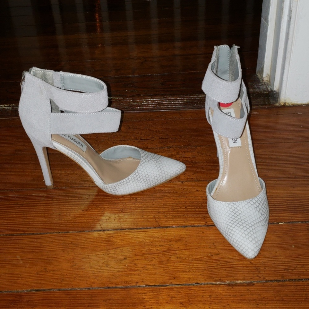 Steve Madden Grey High Heels